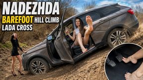 Nadya slide sand stuck bare feet full video 18 min