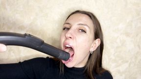 Tongue Worship Under Powerful Suction