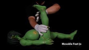 Mini Goblin Sex Doll Zarga Movable Joints