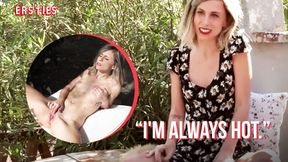 Ersties - Cute Babe Cintia Rubs Her Wet Clit Outdoors