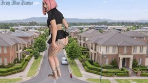 Giantess Feet and Farts City Destruction SFX