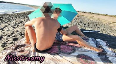 French Teacher Blowjob Student Bull Crowded Beach