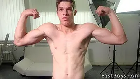 Daniel Donovan Gags on His Oil-Slicked Chest—Pure Muscle Lust – EastBoys 18+