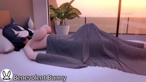 Remi's Morning Wood destroys her tight little futa body as her giantess growth explodes