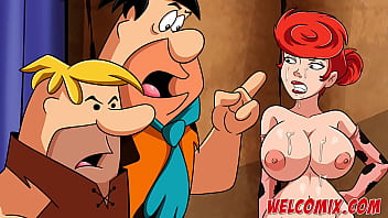 Flintstoons orgy at Buffalos&rsquo_ Club - Flintstones Porn Animation