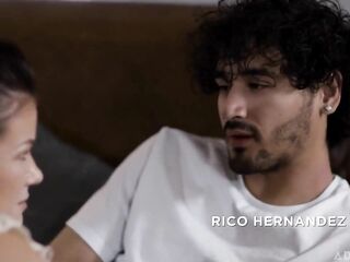 Stepmommy's Hunk - Virgin Rico Hernandez & Girlfriend Alison Rey Ask Sex Advice to Stepmom Silvia Saige