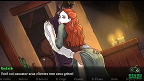 [Gameplay] Game of whores ep 19 Serviço de Garçonete Safada