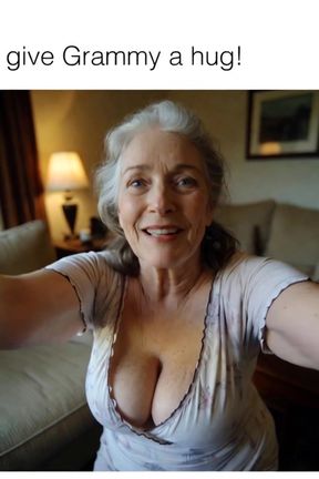 Granny GF with big tits