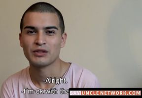 SayUncleNetwork.com - Straight jock's raw threesome for cash and analsex pleasure pov