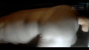 Anal Masturbation with Dildo