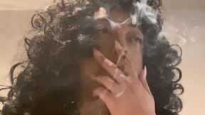 Smoking and ignoring you