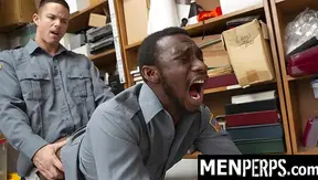 Firm Discipline for a Naughtty Twink: Mall Cop Delivers Hot Spanking – 18+