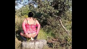 Reymisterio422 - Trans con lencer&iacute_a rosa en el bosque- 1000332370 - May 31, 2025