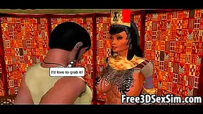 Two Busty Cartoon Babes Ride Ripped Hunk in Steamy 3D Fantasy Threesome