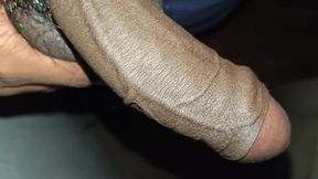 Playing with My Cock at Night (jerking and Cumming)