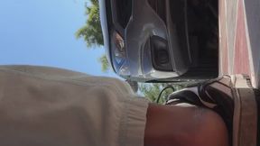 Goddess Lori ignores ants