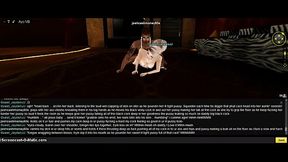 3D Anime Chick Gets Fucked In IMVU Game Bedroom Scene