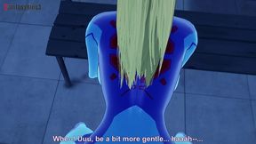 samus aran having sex - metroid - premium