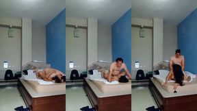 mi matrimonio termino por culpa de este video me pillaron follando con mi padrino