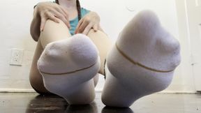 Bratty Step-Sister Teases You With Her Feet
