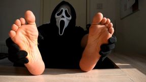 Ghostface Makes You Sniff His Sweaty Feet After Chasing People All Night - Alpha Male Giving Orders Costume Role Play