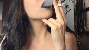 Watch me smoke, if you can handle this stare