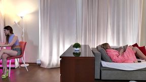 threesome with milf mia capri and young violet