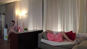 threesome with milf mia capri and young violet