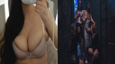 Futas destroy girl in wild creampie gangbang facial orgy