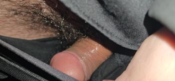 Pissing my pants outside in public, but it was really hard