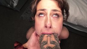 spit slut hardcore lesbians
