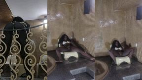 fernanda chocolatte em uma danca sensual e gozando na beira de uma hidro