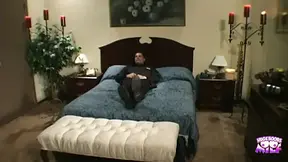 Charming cutie cheats and swallows schlong