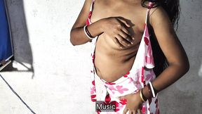 Darling hot sexy girl playing with her breast and pussy real Homemade video