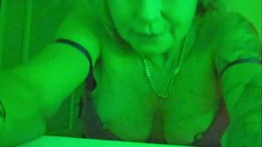 Woman drags guy upstairs for Afterparty fucking and sucking