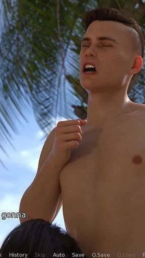 The East Block:boyfriend Fucks Hard His Girlfriend's Mom on the Beach - Episode 32
