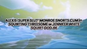 Curvy Girls Trade Liquids in Hot Threesome!