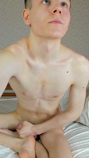 A Lot Of Cum Splatters On My Computer Desk   Clip 1
