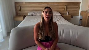 Blonde Babysitter Getting her Pussy Drilled By My Big Cock