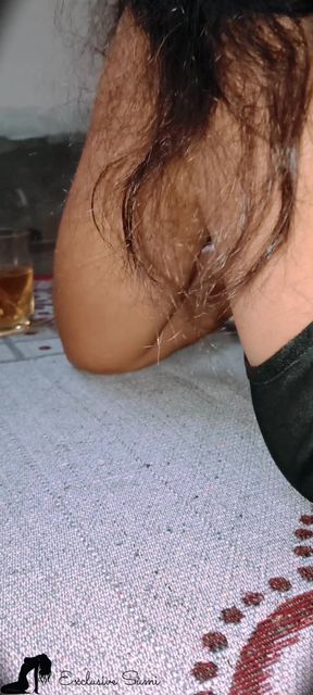 Hot wife Sumi being seduced to wet her pussy.