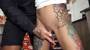 Dutch MILF Fucked In Firecrackers Store By A Big Man