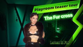Queen Medusa’s Fur Heaven - Play room teaser tour; The Fur Cross
