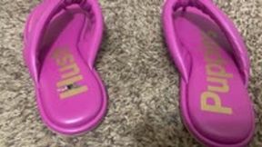 shrinking fetish - Tiny Roach Disguise – Intruder Jerking off on Goddess MXDominion’s Giant Sandals, femdom, sandals,  giantess special effects  4k smaller