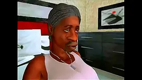 Naughty Mommy Cartoon Gets DP From BBC in Interracial 3D Hentai 3-Way