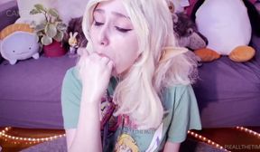 adorable elf sucks you dry