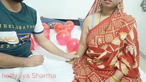indian step mother-in-law saved her divorce with hindi audio