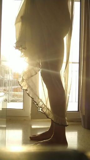 Sensual play before the wife gets up...   Clip 2