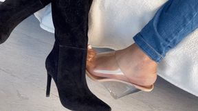 LANA NOCCIOLI and LESBIAN FRIEND - My friend WORSHIP my FEET