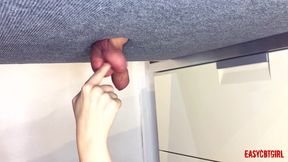 Mistress Points Finger at Balls and Bangs Them with Her Finger Easycbtgirl