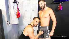 Young Cub Damien Devours Huge Hard Cock in Hot Locker Room Action – ExtraBigDicks